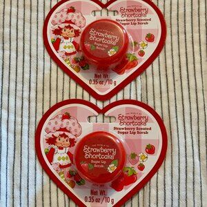 2 Strawberry Shortcake Scented Sugar Lip Scrub